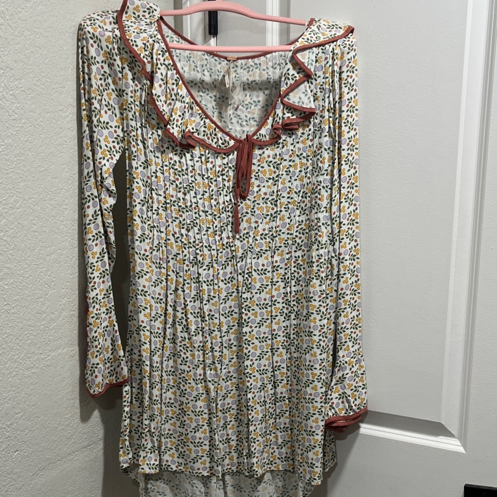 NWT Free People Multicolor Floral Dress